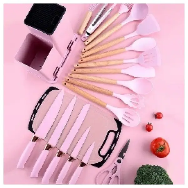 Modern Silicone Kitchen Utensils Set - Image 4