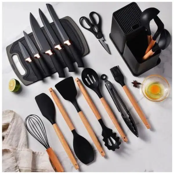 Modern Silicone Kitchen Utensils Set - Image 6