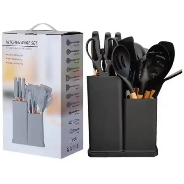 Modern Silicone Kitchen Utensils Set - Image 8