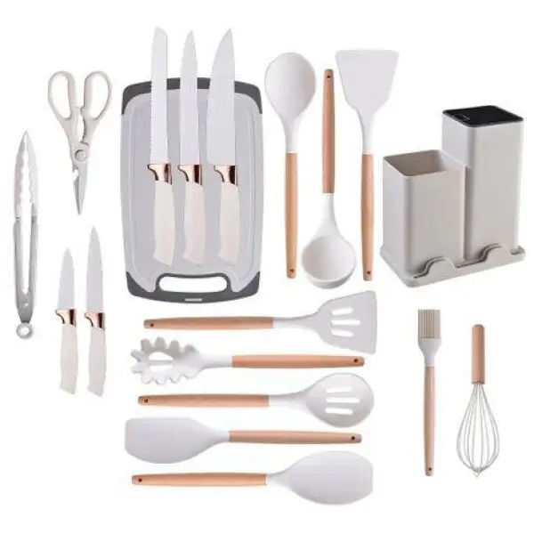 Modern Silicone Kitchen Utensils Set - Image 9